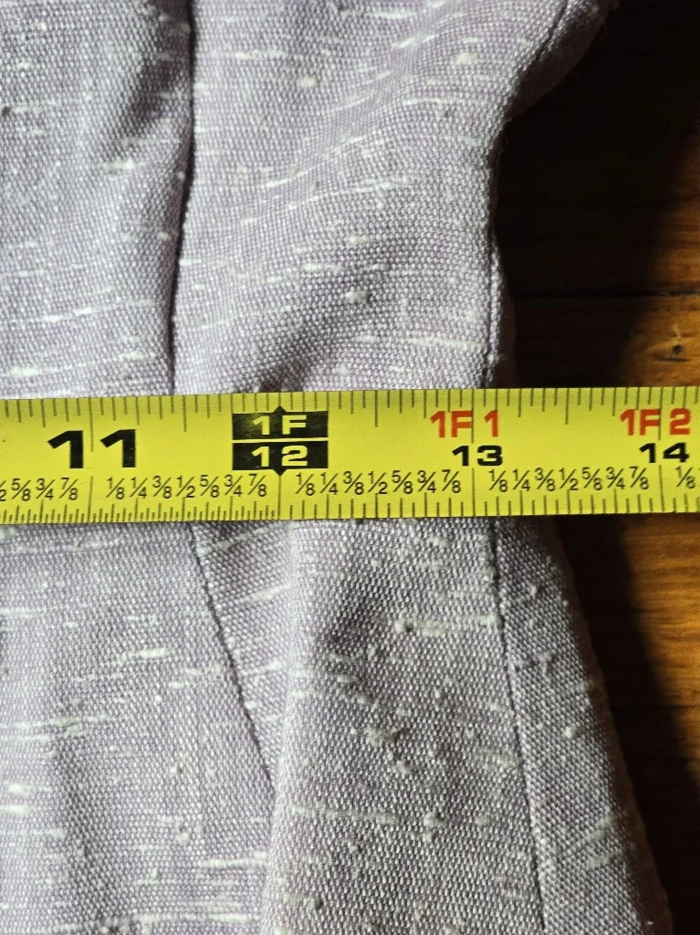 Vintage 40s or 50s Retro Linen Texture Suit Jacket Grey Lilac XXS